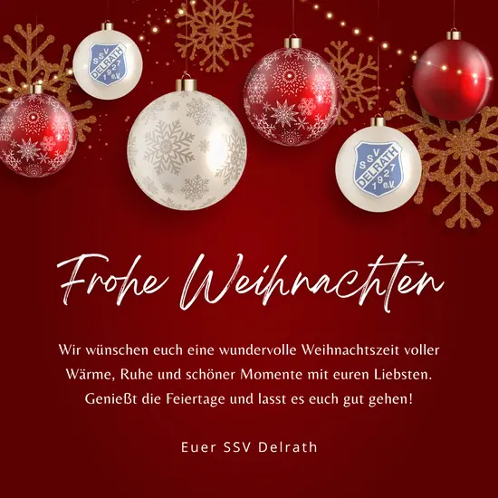 Frohe Weihnachten SSV_Beitrag